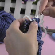 编织人生视频学堂第16集--单螺纹缝衣针收针