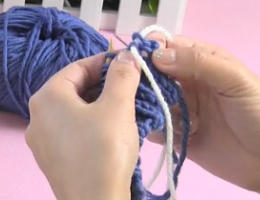 编织人生视频第17集----双螺纹缝衣针收针
