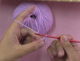 编织人生视频学堂第75集----钩针的绕环起针法