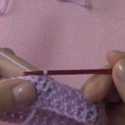 编织人生视频学堂第78集------中长针的编织