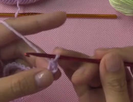 编织人生视频学堂第79集----锁针挑针的编织方法