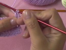 编织人生视频学堂第80集-----长针的编织