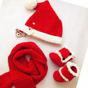编织人生视频学堂-------圣诞套装之圣诞靴子的编织方法