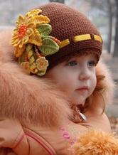 11款巨萌的编织宝宝帽子款式欣赏