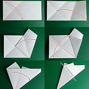 折纸立体五角星的折法