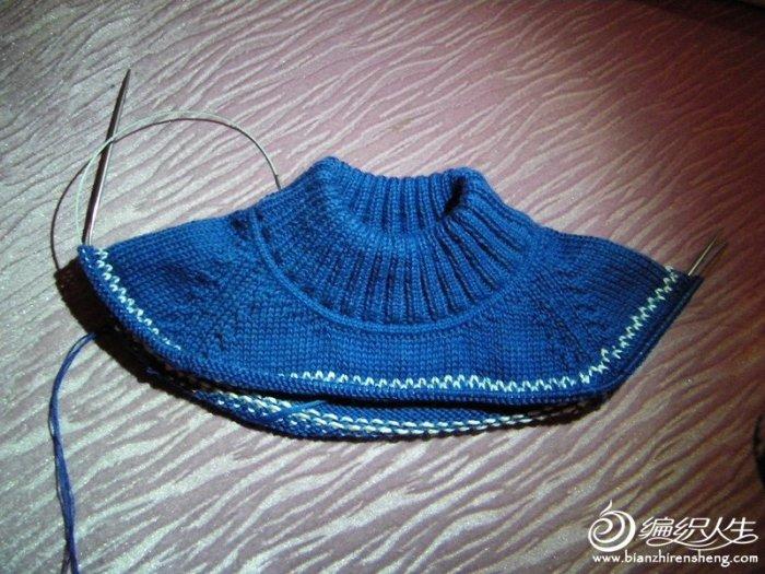 爱心毛衣手工编织适合8岁左右儿童毛衣花样款