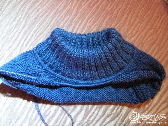 爱心毛衣手工编织适合8岁左右儿童毛衣花样款