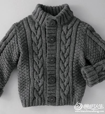 麻花毛衣,开衫