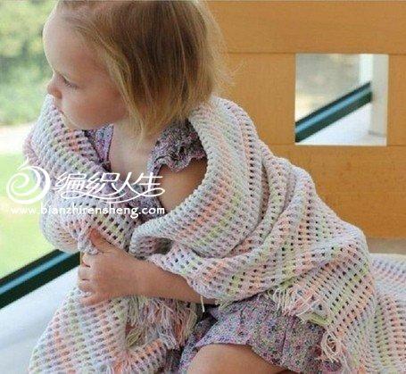 儿童毛线毯子