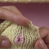 棒针基础视频：用缝衣针缝扣眼