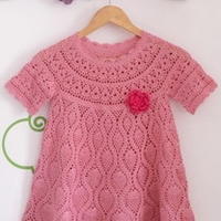 宝宝毛衣编织视频 5-6岁女童短袖葱衣图解与视频讲解