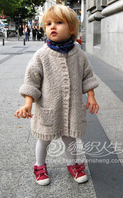 儿童毛衣大衣