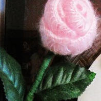 织姐一步步教织简单漂亮玫瑰花