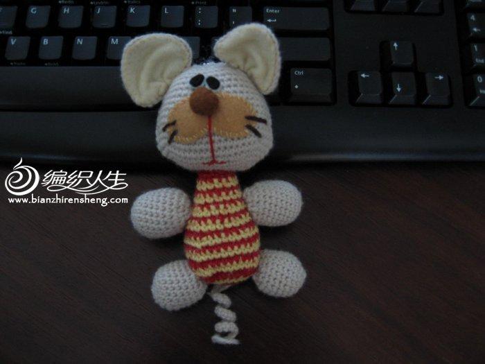 玩偶编织之钩针编织小老鼠
