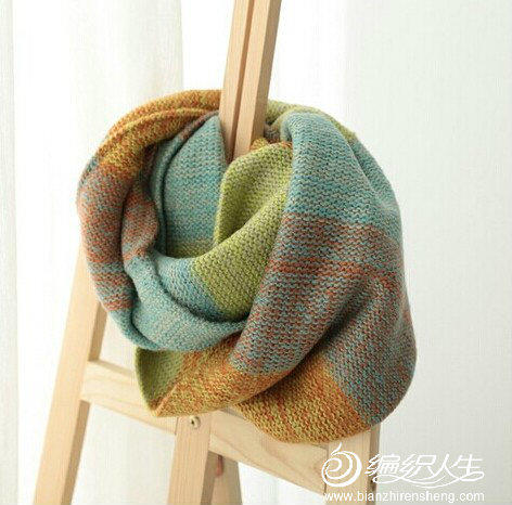 韩国彩色温暖系围巾