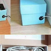 居家DIY 電源線收納小竅門