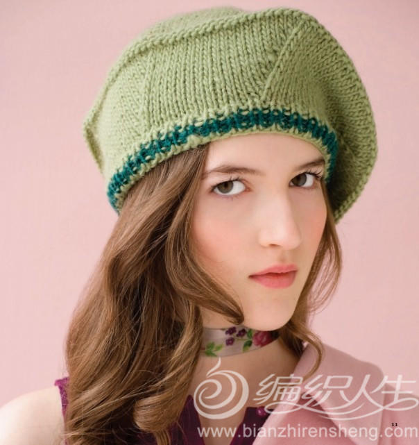 美貌绝伦 40款风格迥异的帽子编织