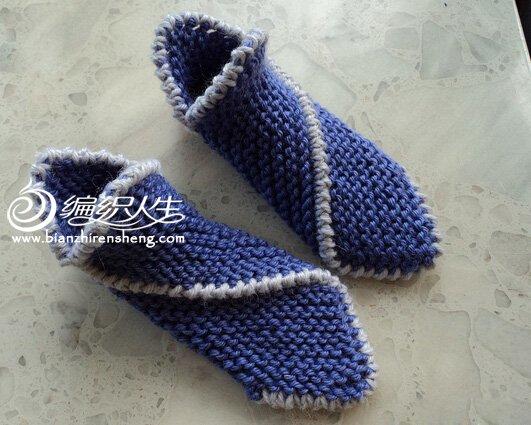 编织鞋子