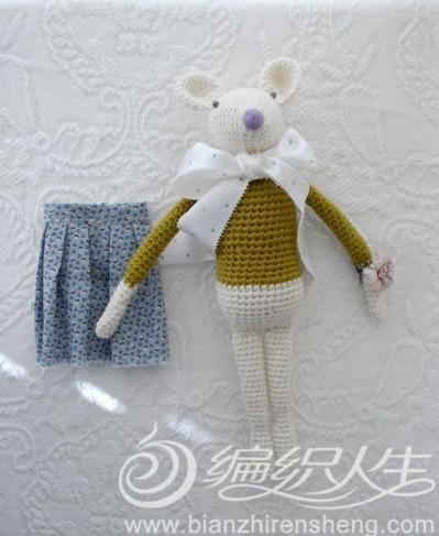 暖暖的编织小物 可爱呆萌的钩针玩偶