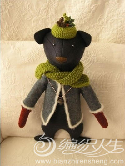 暖暖的编织小物 可爱呆萌的钩针玩偶