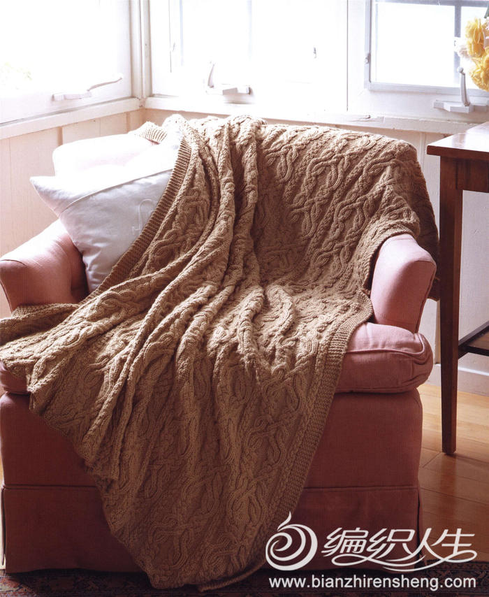 20款温暖你心的毛线编织毯子集锦