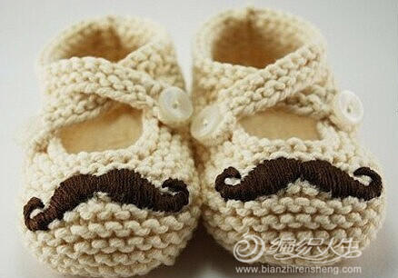 萌萌哒婴儿编织鞋 手工编织婴儿鞋款式欣赏
