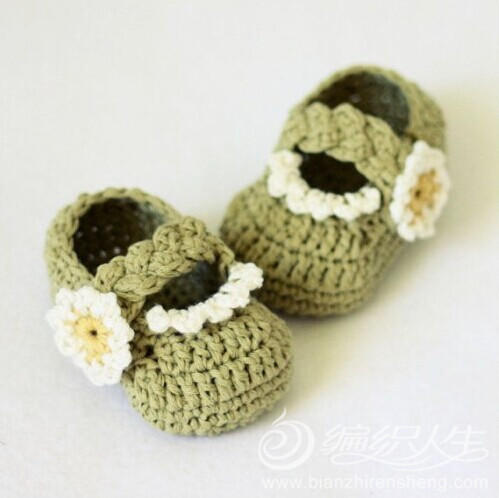 萌萌哒婴儿编织鞋 手工编织婴儿鞋款式欣赏