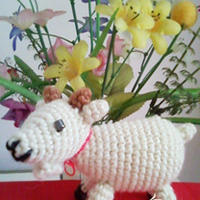 羊年织羊之钩针编织小山羊玩偶图解教程