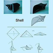 小海螺手工折紙教程