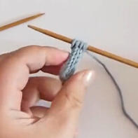 绳子的织法 棒针编织绳子的视频教程