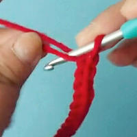 绳子的钩法 钩针编织双辫子的视频教程