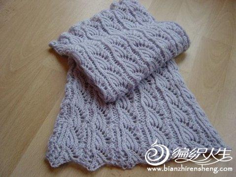 2011新款时尚围巾编织图案
