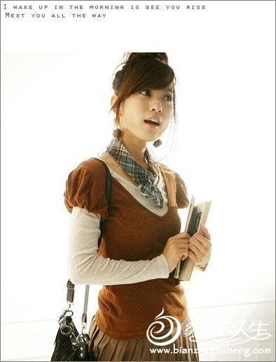 2011时尚韩式潮流围巾搭配全攻略
