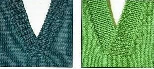 常用的毛衣领子编织样式