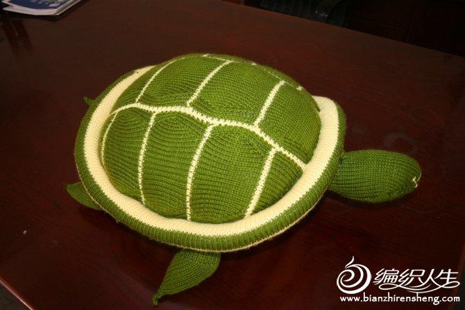 毛线乌龟的详细编织方法过程