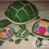 教你手工编织彩色乌龟的方法