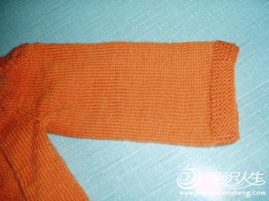 儿童双排扣毛衣编织教程