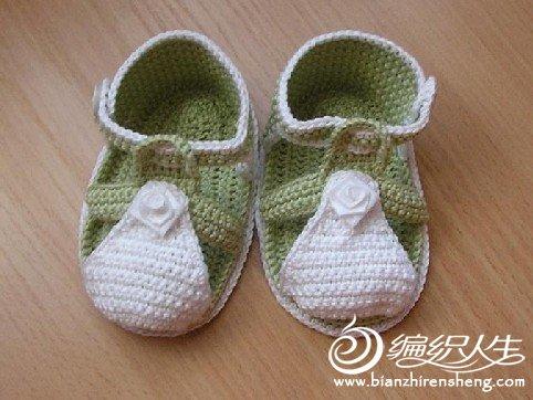 各种漂亮宝宝毛线鞋图片