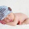 非常可爱的婴儿编织帽图片