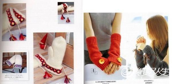 毛线手套  打造冬日时尚温暖