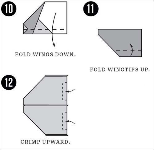 手工制作折纸纸飞机的详细教程