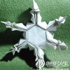 手工折紙教程之雪花的制作