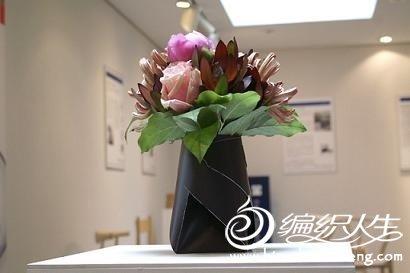 手工制作DIY创意折纸花瓶