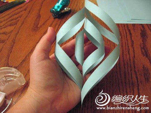 折纸大全 立体雪花折纸方法图解