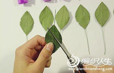 DIY手工制作之玫瑰花束折纸方法图解