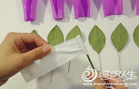 DIY手工制作之玫瑰花束折纸方法图解
