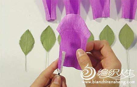 DIY手工制作之玫瑰花束折纸方法图解