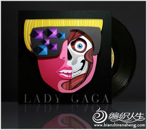 由LADY GAGA想到的创意折纸图片