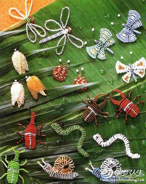 串珠昆虫的DIY制作方法图解
