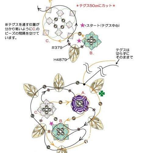 手工制作  串珠頭飾的制作過程